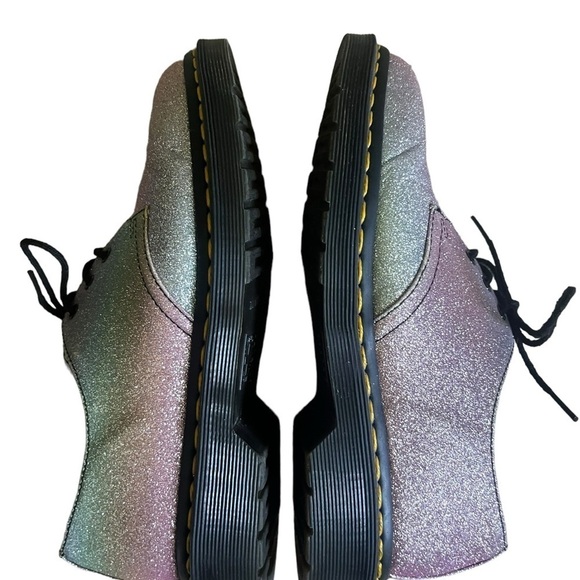 DR. MARTENS 1461 Pascal Rainbow Glitter Oxfords - Picture 5 of 9